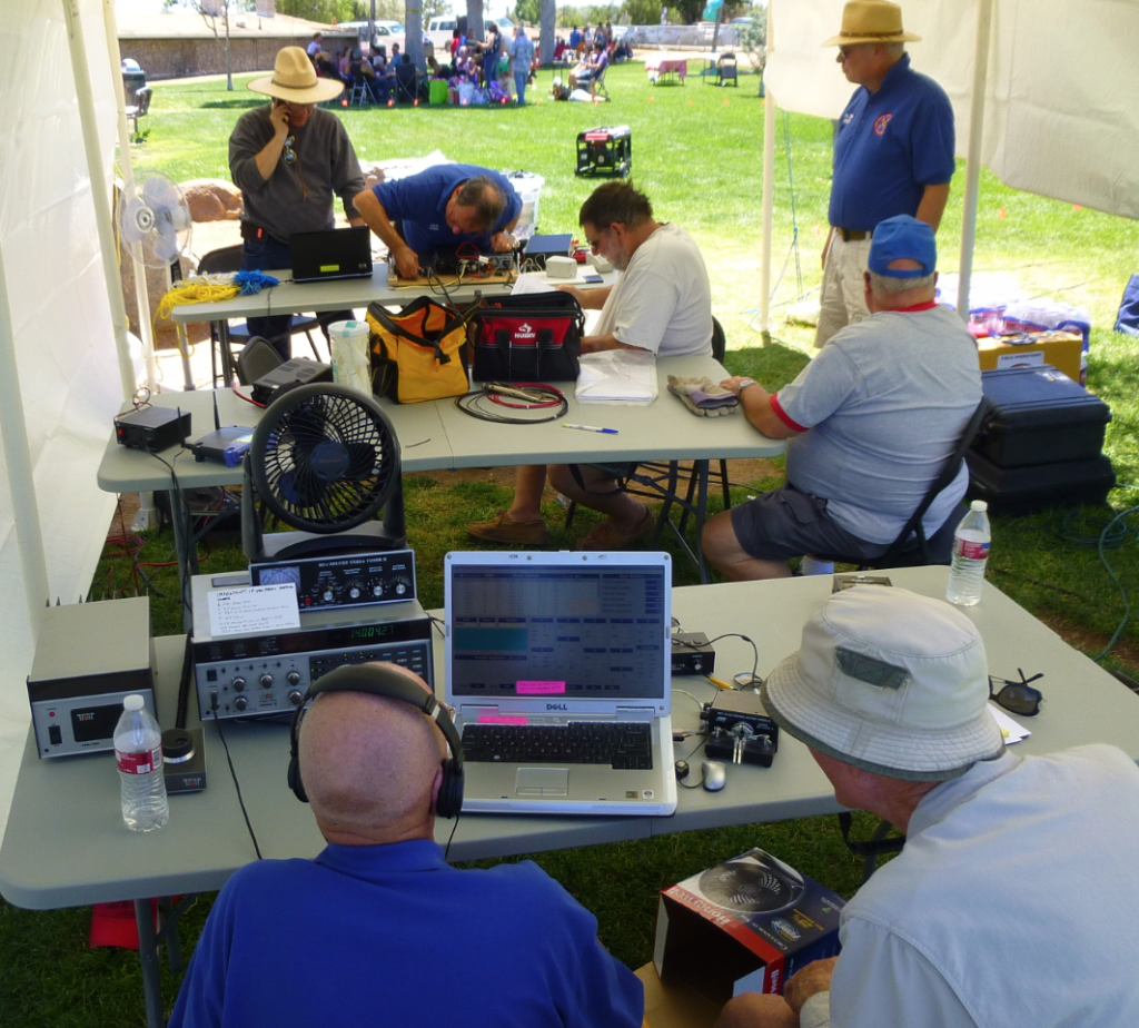 Runner up: High Desert Amateur Radio Club.  (Photo by Jerry Aceto K6LIE)